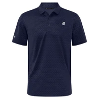Men's Levelwear Navy Detroit Tigers System Insignia 2.0 Polo