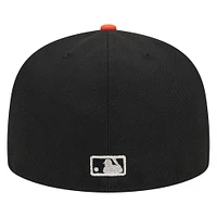 Men's New Era Black Detroit Tigers Metallic Camo 59FIFTY Fitted Hat