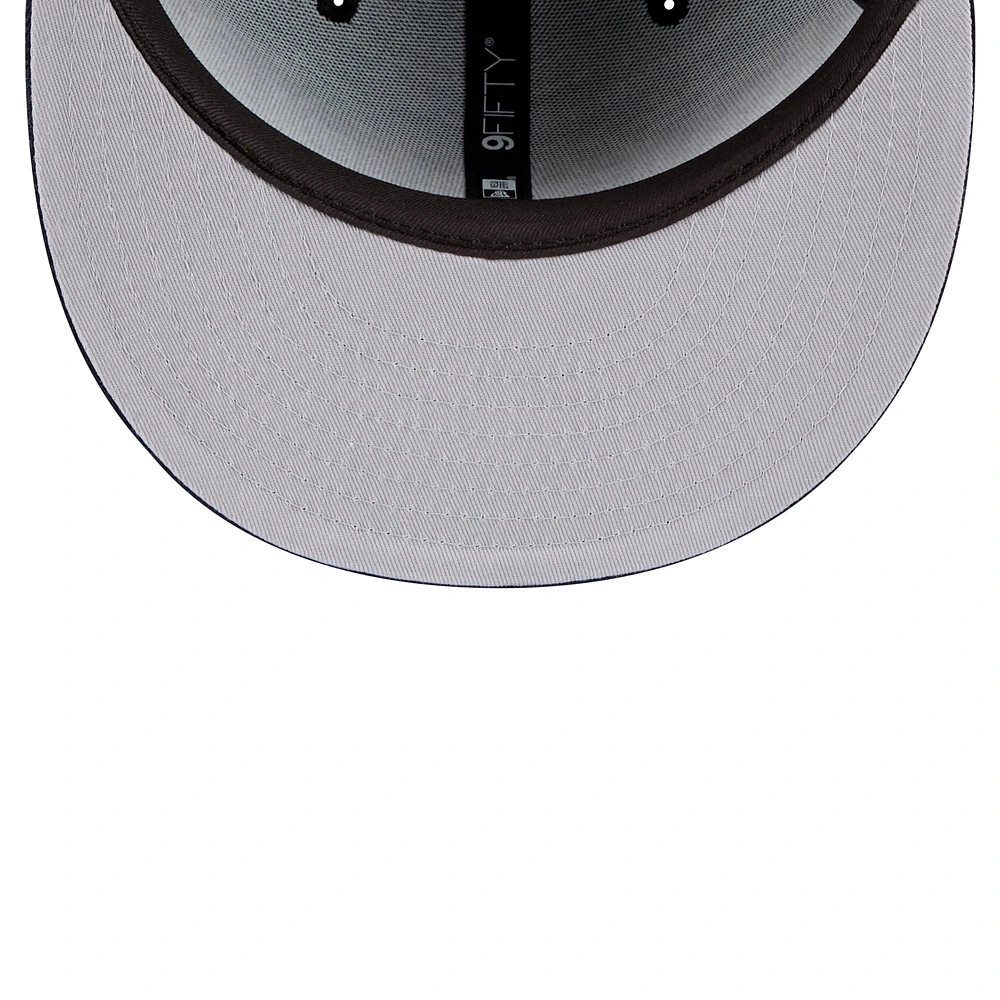 Men's New Era Black Detroit Tigers Splatter 9FIFTY Snapback Hat