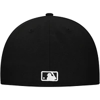 Men's New Era Black Detroit Tigers Troop Chant Camo Undervisor 59FIFTY Fitted Hat