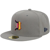 Men's New Era  Gray Detroit Tigers Multi Color Pack 59FIFTY Fitted Hat