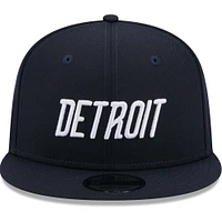 Men's New Era  Navy Detroit Tigers 2024 City Connect 9FIFTY Snapback Hat