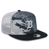 Men's New Era Navy Detroit Tigers Court Sport 9FIFTY Snapback Hat