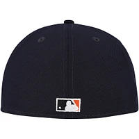 Men's New Era Navy Detroit Tigers  Duo Logo 2.0 59FIFTY Fitted Hat