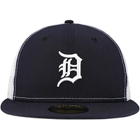 Casquette ajustée 59FIFTY Trucker bleu marine Detroit Tigers pour homme de New Era