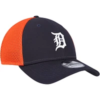 Men's New Era Navy Detroit Tigers Team Neo 39THIRTY Flex Hat