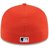 Men's New Era  Orange Detroit Tigers 2025 Spring Training Low Profile 59FIFTY Fitted Hat
