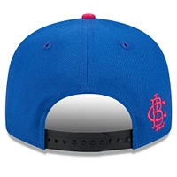 Men's New Era Royal/Black Detroit Tigers Watermelon Big League Chew Flavor Pack 9FIFTY Snapback Hat