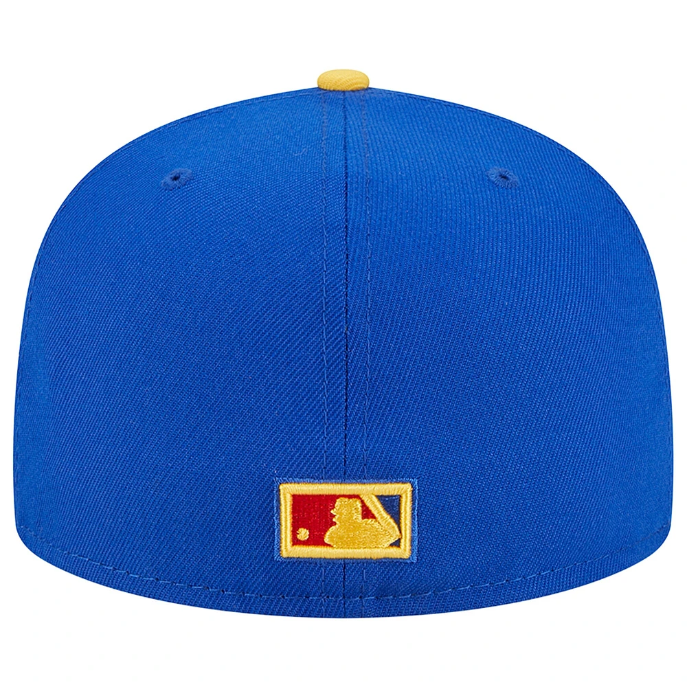 Men's New Era  Royal/Yellow Detroit Tigers Empire 59FIFTY Fitted Hat