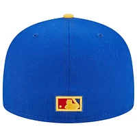 Men's New Era  Royal/Yellow Detroit Tigers Empire 59FIFTY Fitted Hat