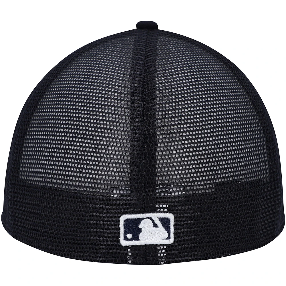 Men's New Era White/Navy Detroit Tigers 2023 On-Field Batting Practice Low Profile 59FIFTY Fitted Hat