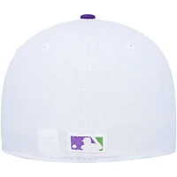 Men's New Era White Detroit Tigers 1984 World Series Side Patch 59FIFTY Fitted Hat