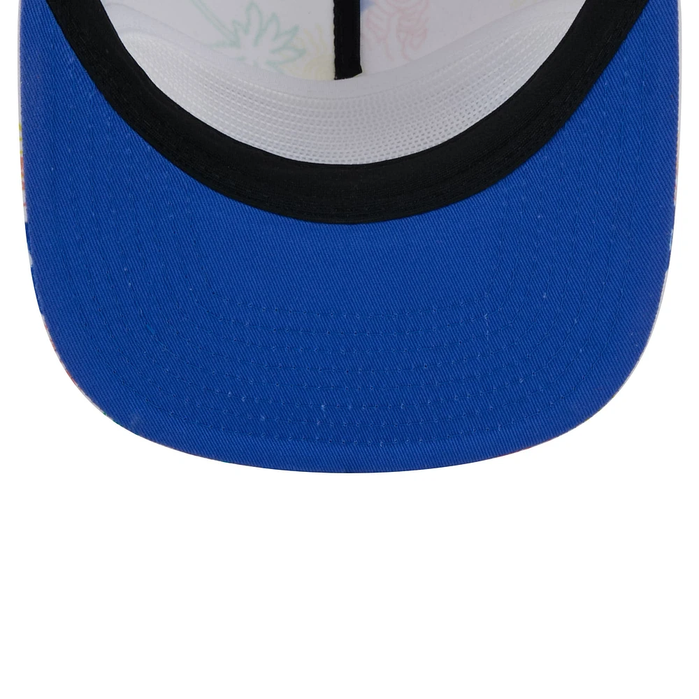 Men's New Era White Detroit Tigers Islander Golfer Snapback Hat