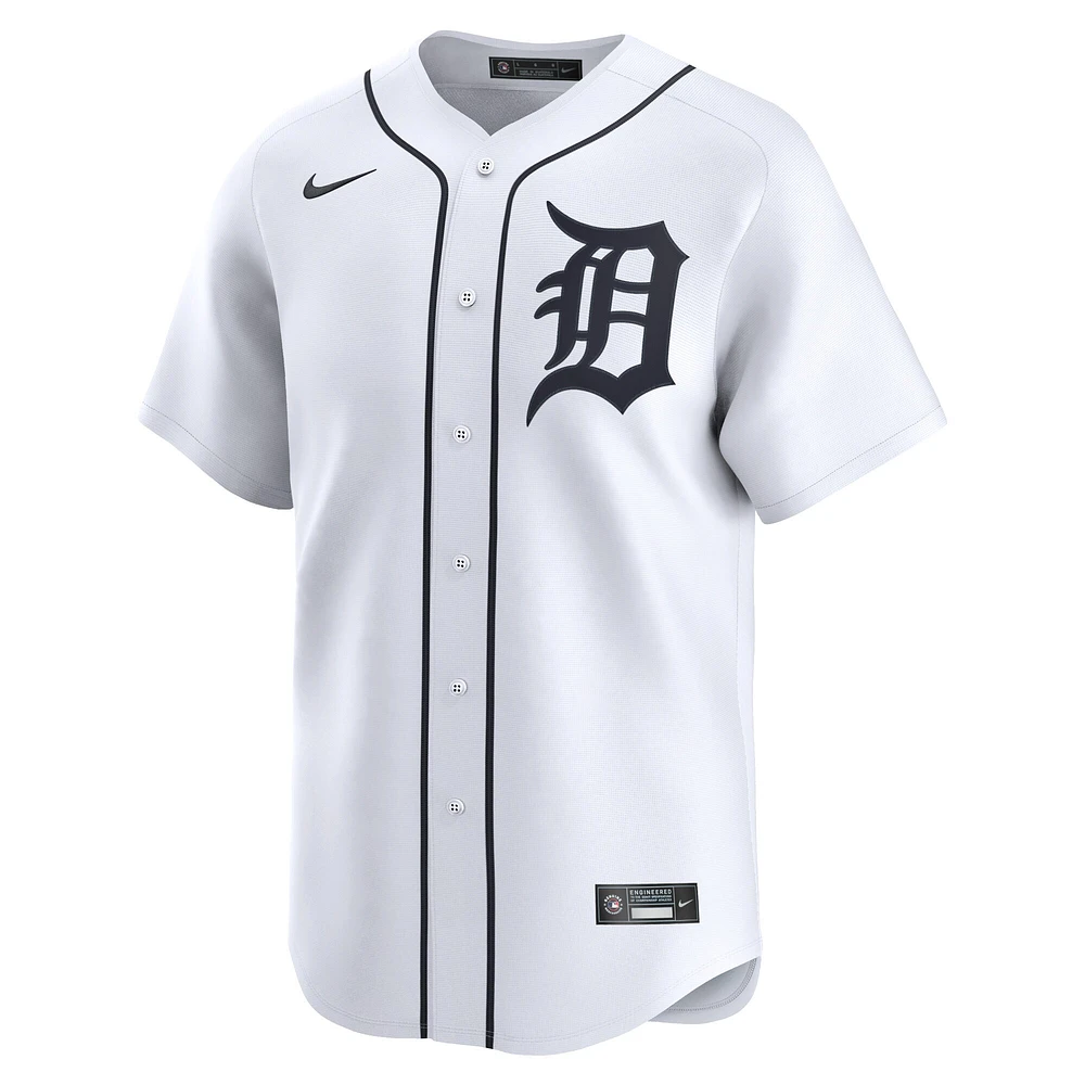 Maillot de joueur Nike Miguel Cabrera Detroit Tigers Home Limited pour homme, blanc