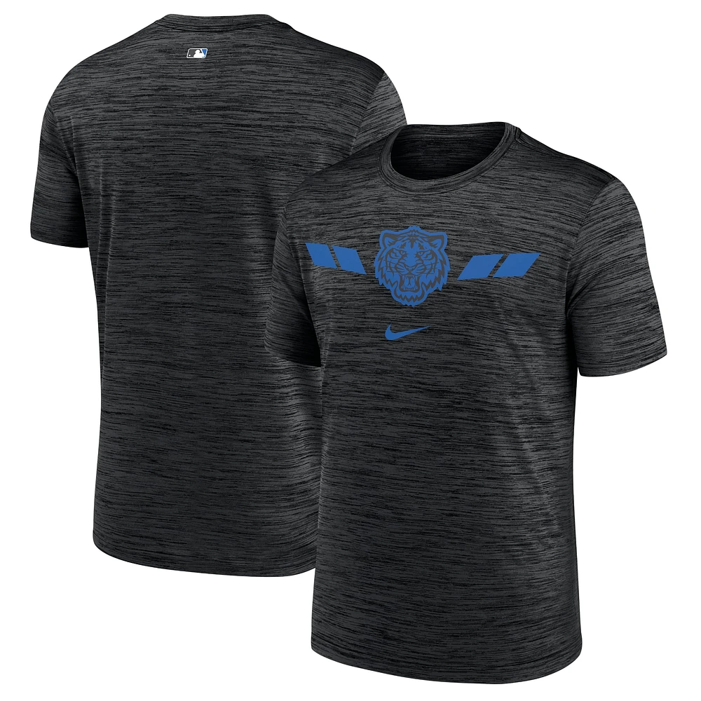 Men's Nike Navy Detroit Tigers Authentic Collection City Connect Velocity Performance T-Shirt
