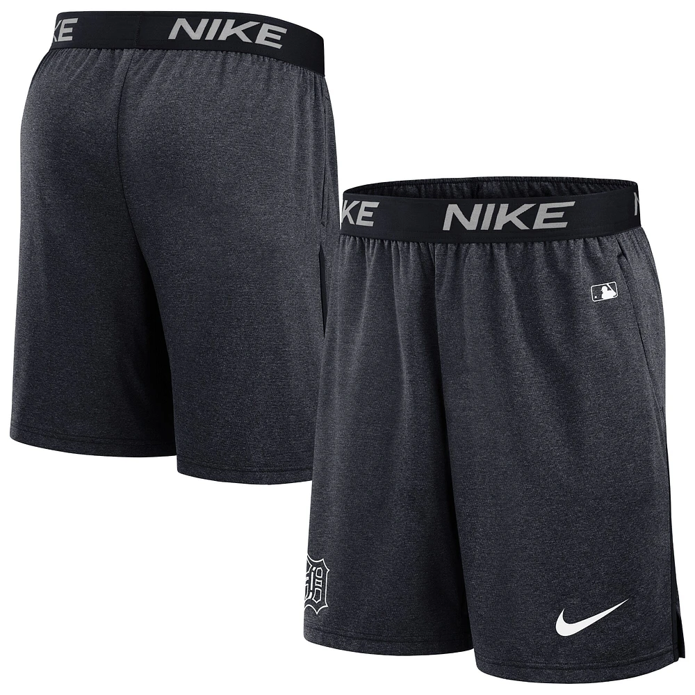 Short en tricot Nike pour homme, bleu marine
