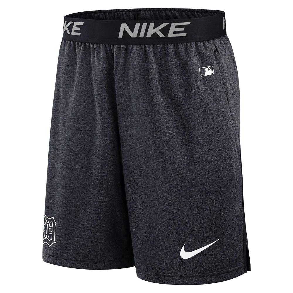 Short en tricot Nike pour homme, bleu marine