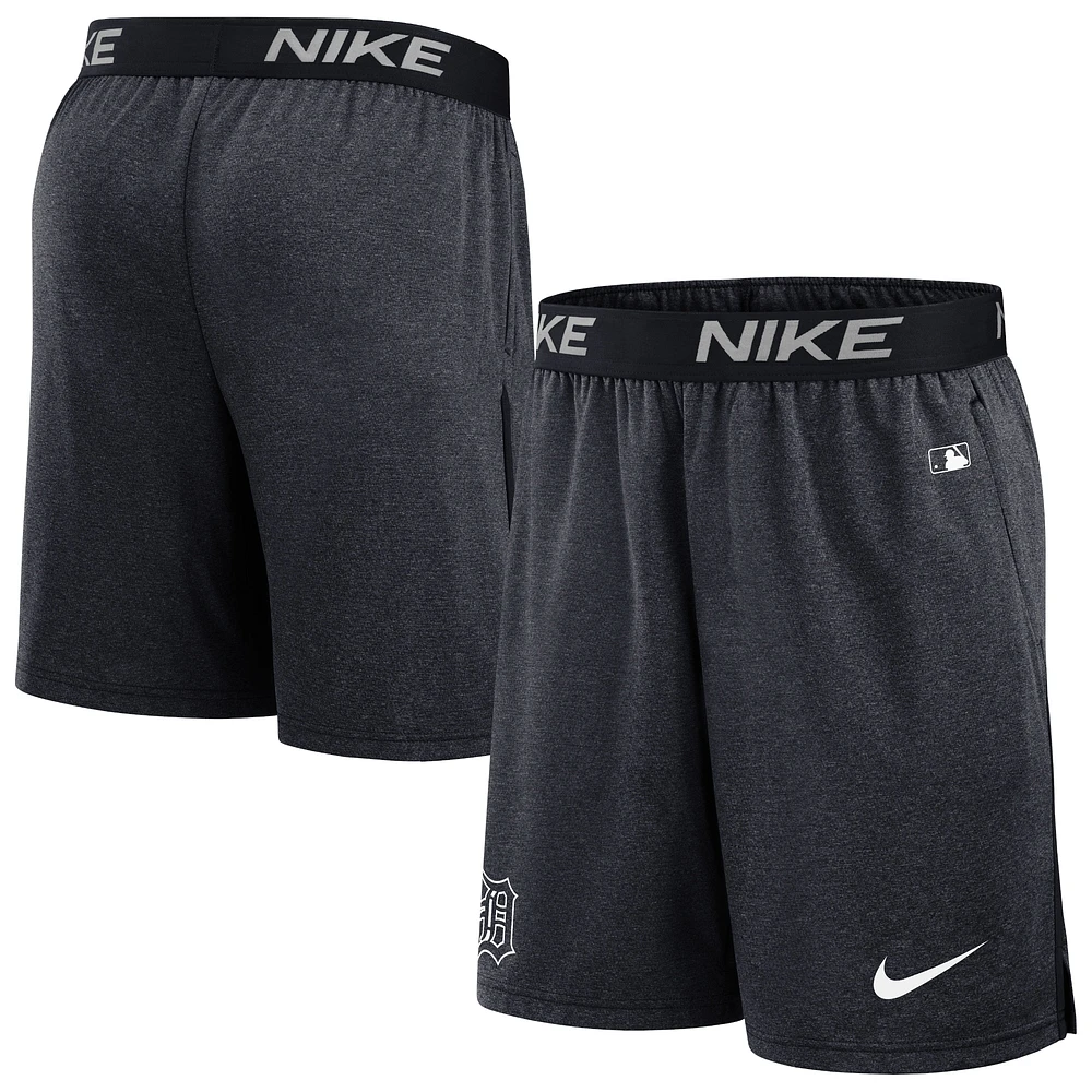 Short en tricot Nike pour homme, bleu marine