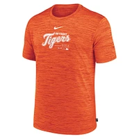 Men's Nike Orange Detroit Tigers Authentic Collection Velocity Performance Practice T-Shirt