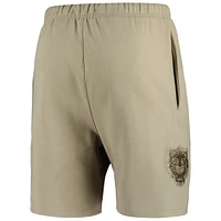 Men's Pro Standard Khaki Detroit Tigers Neutral Fleece Shorts