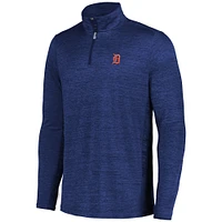 Haut à demi-zip Delray IslandZone Tommy Bahama Navy Detroit Tigers pour homme