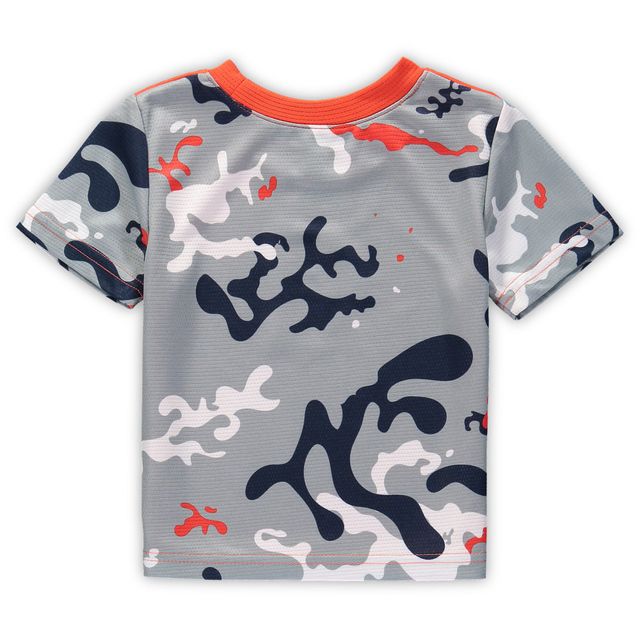 OST TIGERS CAMO PINCH HITTER SS TEE & SHORT SE KIDINFSHT