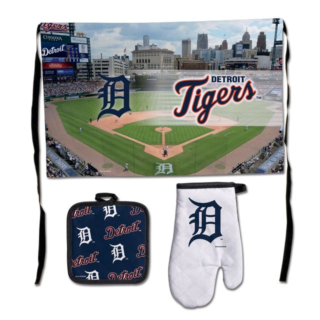Ensemble de barbecue de luxe WinCraft Detroit Tigers