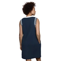 Robe à col en V pour femme, baskets Fast Track bleu marine des Detroit Tigers