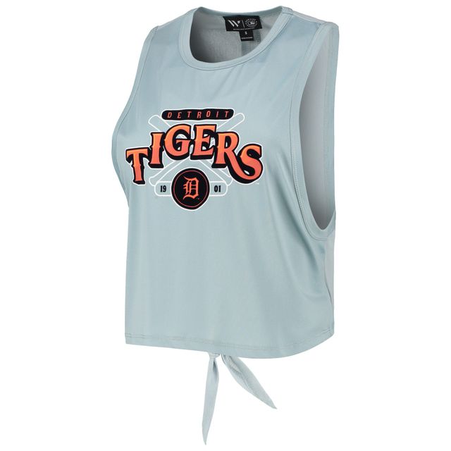 V118087 TIGERS BLUE FEMME TANK DOS OUVERT