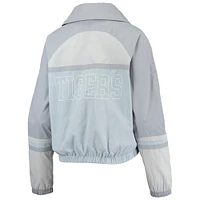 V118087 TIGERS BLUE VESTE DE SURVÊTEMENT FEMME COLORBLOCK JACLAD