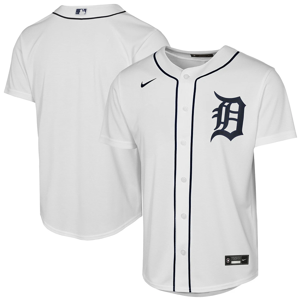 V114013 Tigers B10 MLB Nike Youth Home Replica 2.0 Maillot vierge CA JERYTHBSC HZ3B7RHMB00-DET-B10 #1