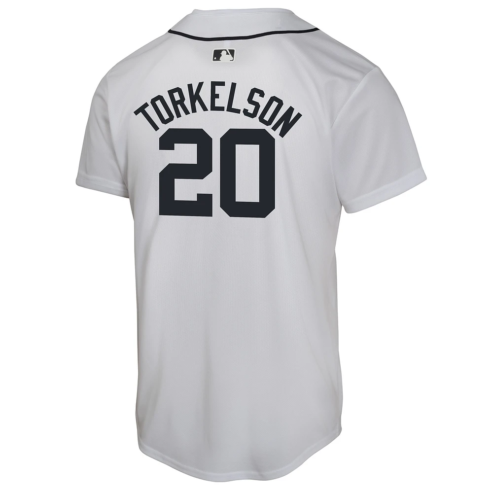 Youth Nike Spencer Torkelson White Detroit Tigers Home Game Player Jersey