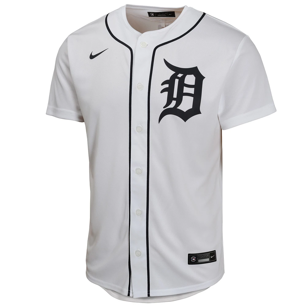 Youth Nike Tarik Skubal White Detroit Tigers Home Game Player Jersey