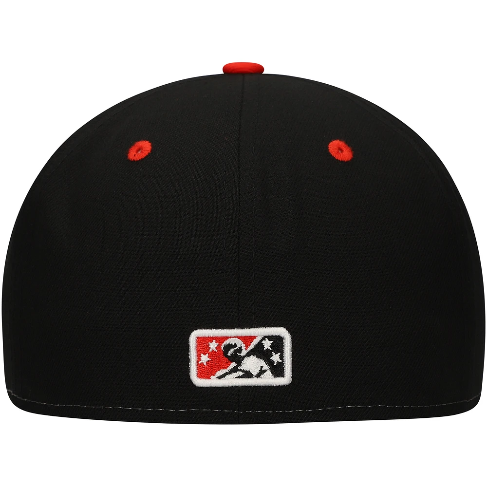 Casquette ajustée 59FIFTY New Era White Avocados Luchadores de Down East Copa la Diversión pour hommes