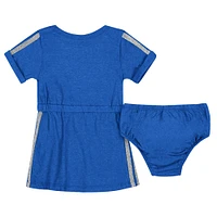 Girls Newborn & Infant Colosseum Royal Duke Blue Devils Xur Dress and Bloomer Set