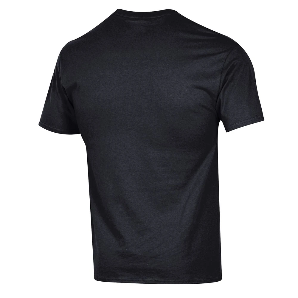 Men's Champion  Black Duke Blue Devils Arched Logo T-Shirt