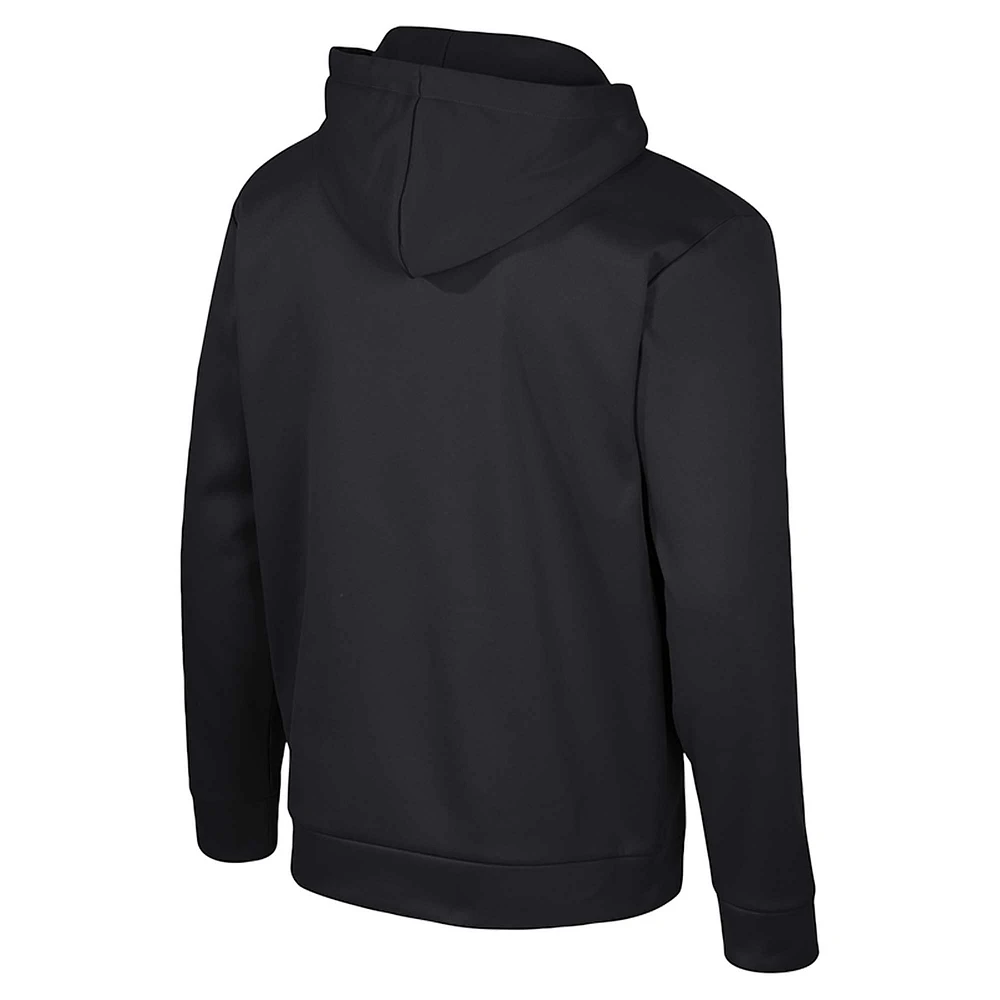 Sweat à capuche fermeture éclair quart de tour Colosseum Black Duke Blue Devils pour hommes