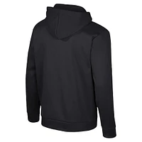 Sweat à capuche fermeture éclair quart de tour Colosseum Black Duke Blue Devils pour hommes