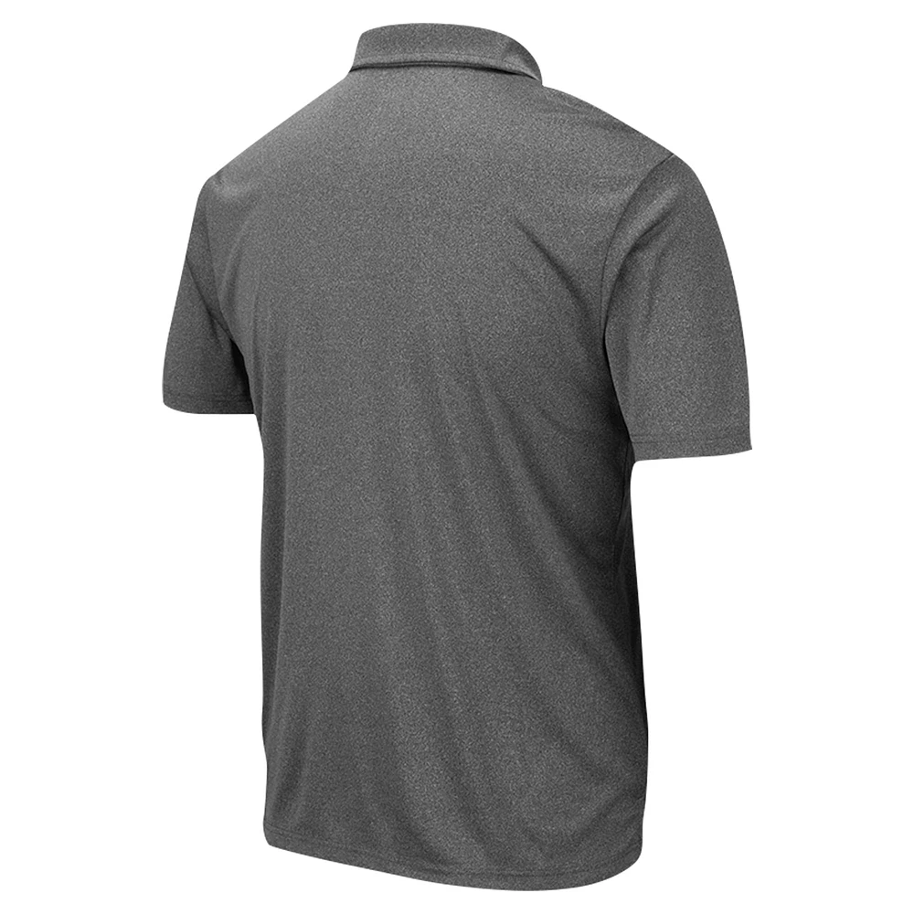 Polo Colosseum gris chiné Duke Blue Devils Smithers pour hommes