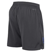 Men's Nike Anthracite Duke Blue Devils 2024 Sideline Performance Mesh Shorts