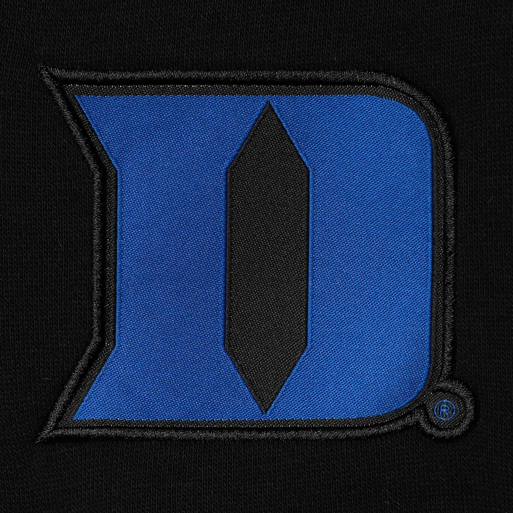 Men's Nike Black Duke Blue Devils AV-15 2.0 Slim Fit Pullover Hoodie