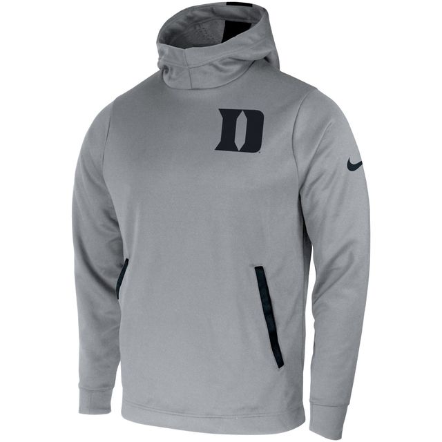 Sweat à capuche Nike Duke Blue Devils 2-Hit Performance pour homme, gris