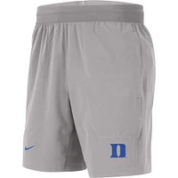 Men's Nike  Gray Duke Blue Devils Player Performance Shorts