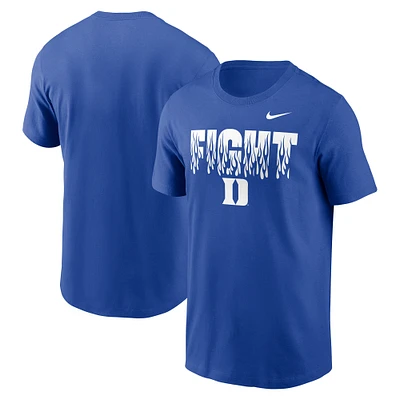 T-shirt Nike Royal Duke Blue Devils Campus Local pour homme