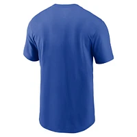 Men's Nike Royal Duke Blue Devils Legacy Football Icon T-Shirt