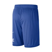 Men's Nike Royal Duke Blue Devils Wordmark Performance Shorts
