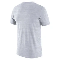 Men's Nike White Duke Blue Devils 2022 Game Day Sideline Velocity Performance T-Shirt