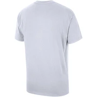 Men's Nike White Duke Blue Devils Free Throw Basketball T-Shirt