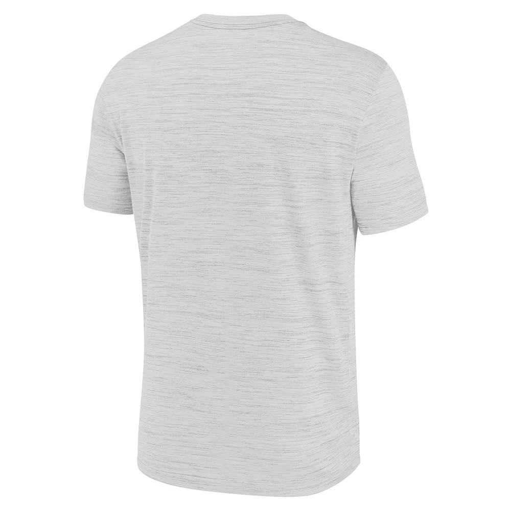 T-shirt Nike blanc Duke Blue Devils Primetime Velocity pour homme