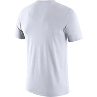 Men's Nike White Duke Blue Devils Team Arch T-Shirt
